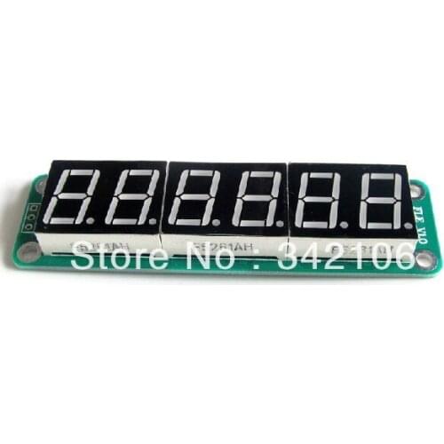 Free Shipping! 10pcs 6 static digital tube display module Max7219 driver SPI serial 0.56