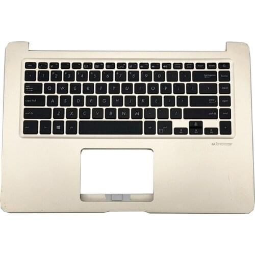 Free Shipping!! 1PC 95%New Laptop Palmrest Housing C With Keyboard For Asus Pro15 S15 S510U S5100UQ UK505B U5100UQ S510UA