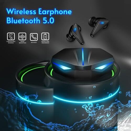 Smartphone K55 TWS Wireless Earbuds Hands free Headphone Gaming Headset Bluetooth 5.0 Fone De Ouvido Gamer Earphone