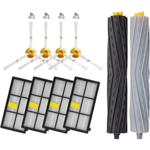 HEPA Filters & Brushes Kit for IRobot Roomba 800 900 Series 860 870 880 890 960 Robot Vacuum Cleaner Parts Accessories