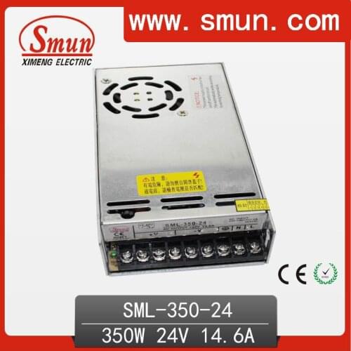 350W 24Vdc 15A single output switching power supply 220v input with CE ROHS 2 year warranty