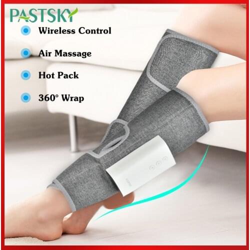 Heating Leg Massager Wireless Air Compression Massage Vibration Kneading Leg For Relieve Calf Varicose Vein Muscle Fatigue Gift