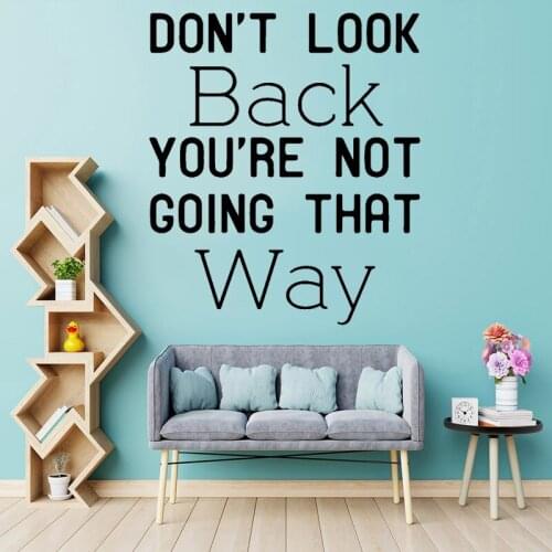 Living Room Wall Sticker Motivational Quotes Vinyl Decals Office School Wall Decor Removable Home Decoration Inspirational Mural