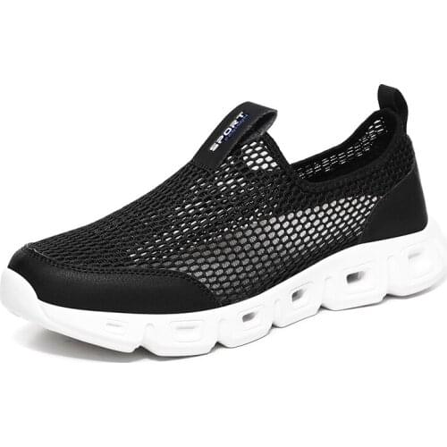 Mens and womens summer breathable mesh casual overshoot sports shoes for couples 666