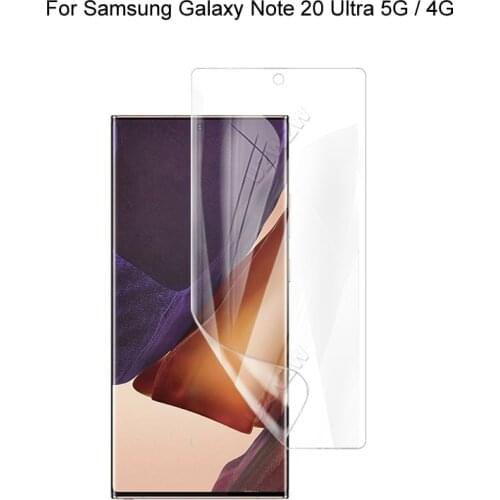 For Samsung Galaxy Note 20 Ultra 5G / 4G Full Cover Soft Hydrogel Film Screen Protector
