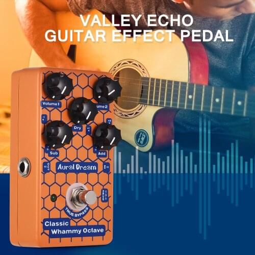 New Classic Octave Guitar Effect Pedal Aluminum Alloy Shell True Bypass Guitar Pedal for guitar accessories