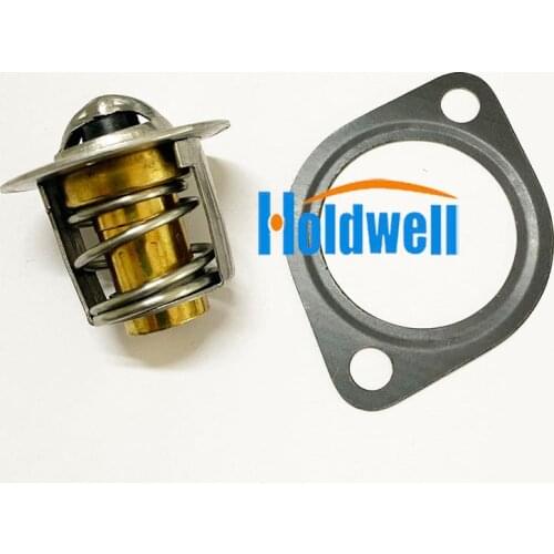 Holdwell New Thermostat & Gasket 15531-73010 15331-73014 for Kubota D722 Z482