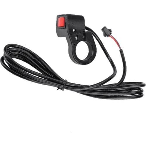 2 in 1 EBike Switch Handlebar On/off Rocker Switch For Electric Bike Scooter 22.5mm Universal Handlebar Outdoor Cycling