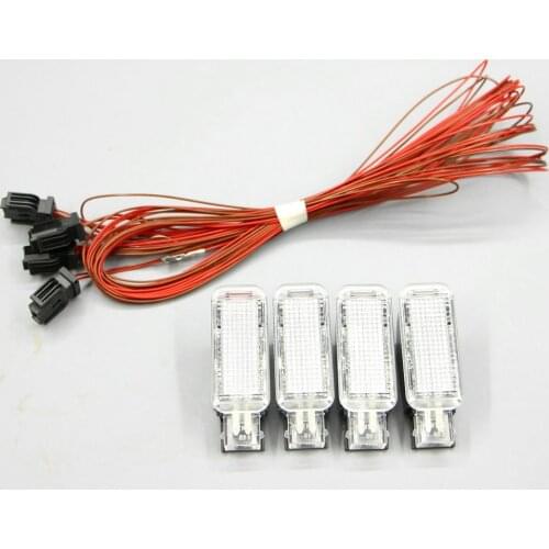 Apply to PASSAT B6 B7L CC Tiguan MK6 Jette special original superb golf 6 step lamp foots atmosphere lamp 8KD 947 411