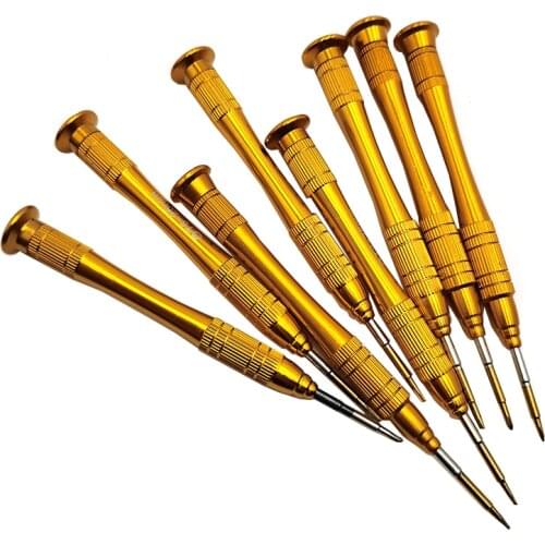 Precision Screwdriver Mobile Phone Opening Repair Hand Tools Y0.6 Phillips 1.5 T2 T5 T6 Five-Star 0.8 1.5 The Plate Bits