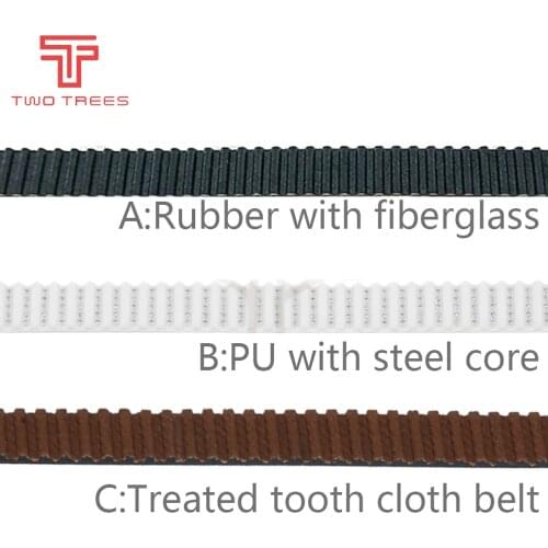 5M/lot with Steel Core GT2 Belt 2GT Timing Belt 6mm Width a Pack for 3d printer PU Polyurethane with steel core HTD / Rubber