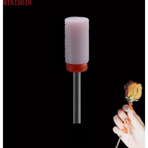 Pink -10PCS-Ceramic Nail Drill Bit - Large Barrel Bit -2083.066