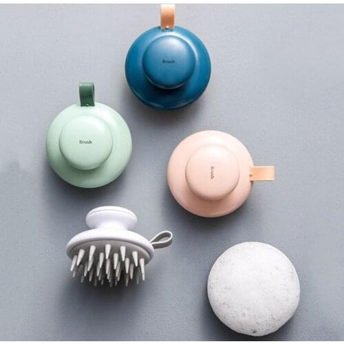 Silicone Head Body Scalp Massage Brush Comb Shampoo Hair Washing Comb Shower Brush Bath Spa Slimming Massage Brush Styling Tools