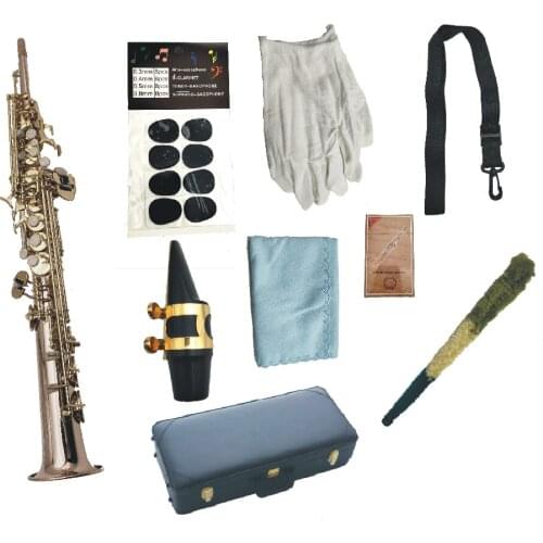 Soprano Saxophone YSS-875EX B Flat Phosphor Bronze Copper Musical Instruments Professional With Case Mouthpiece Free Shipping