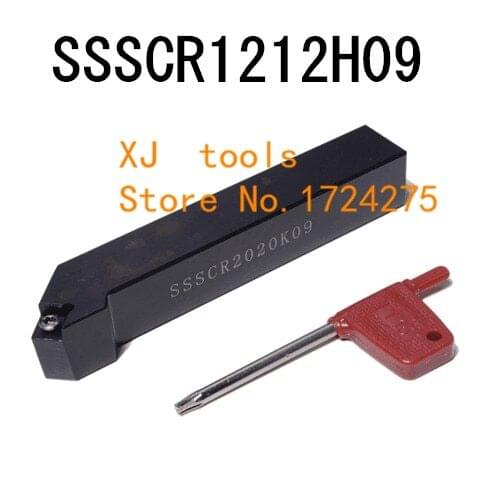SSSCR1212H09/ SSSCL1212H09 CNC turning tool holder,External turning tools, 45 Degree Lathe cutting tool, SCMT09T3 Turning holder