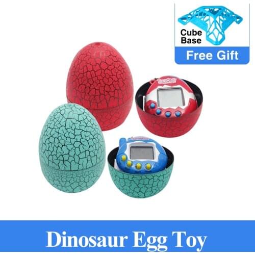 Tumbler Led Toys Tamagochi Dinosaur Egg Virtual Electronic Pet Machine Digital Electronic E-pet Retro Cyber Toy Handheld Game