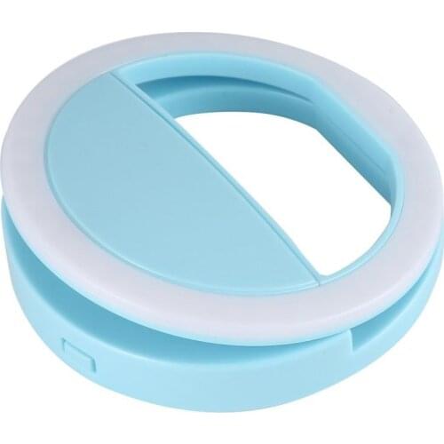 Universal Selfie LED Ring Flash Light Portable Mobile Phone 36 LEDS Selfie Lamp Luminous Ring Clip For iPhone 8 7 6 Plus Samsung