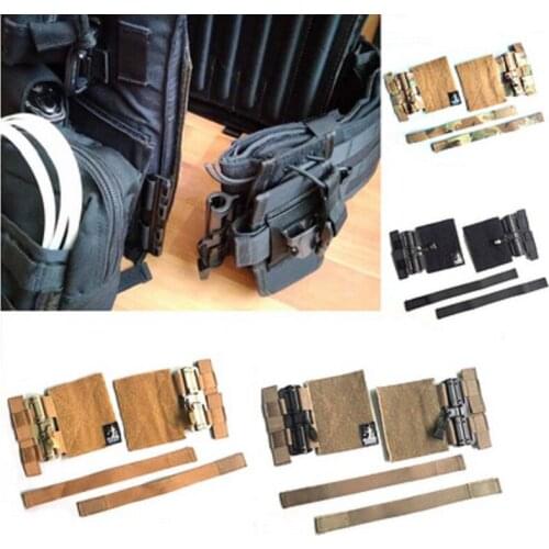 Tactical Vest Universal MOLLE Quick Release Buckle System Kit For JPC CPC NCPC 6094 420 Vest