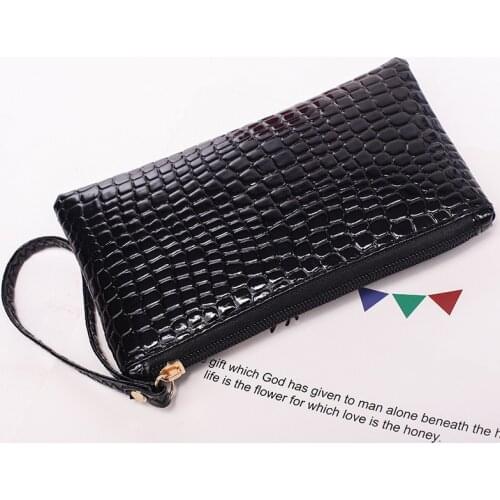 Women Wallets Fashion Lady Wristlet Handbags Long Money Bag Zipper Coin Purse Cards ID Holder Clutch Woman Wallet PU Leather