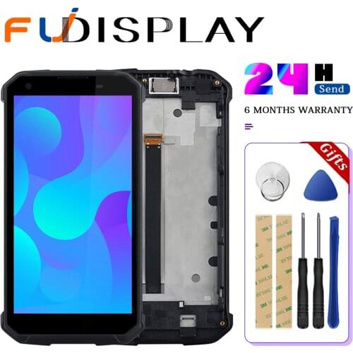 For Blackview BV9500 Pro LCD Display and Touch Screen 5.7'' With Frame +Tools +Film Assembly For Blackview BV9500 pro