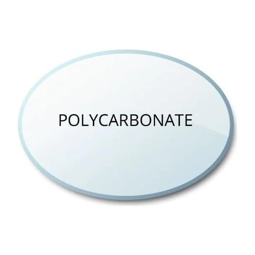 1.59 Single Vision Polycarbonate Lenses Prescription with Impact Resistance and Multiple Coating
