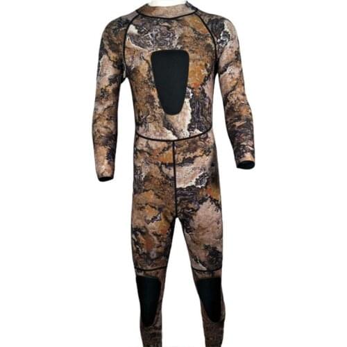 3MM Neoprene Camouflage Wetsuit Men Full Body Scuba diving suit spearfishing Snorkeling Surfing Wetsuit winter thermal swimsuit