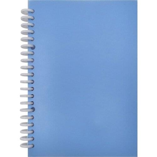 Notebook Sticker Collecting Album Reusable Sticker Book 40 Sheets A4/A5 PU Leather Cover for Scrapbook