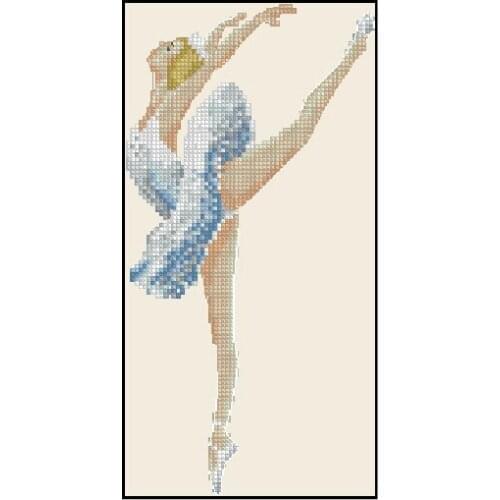 FREE Shipping Top Quality cross stitch kit ballerina balletdancer ballet dancer