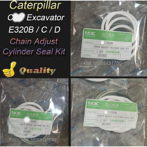 CAT E330B E330C E330D Chain Adjust Cylinder Seal Kit for Caterpillar Excavator Track Adjuster Cylinder Repair Kits