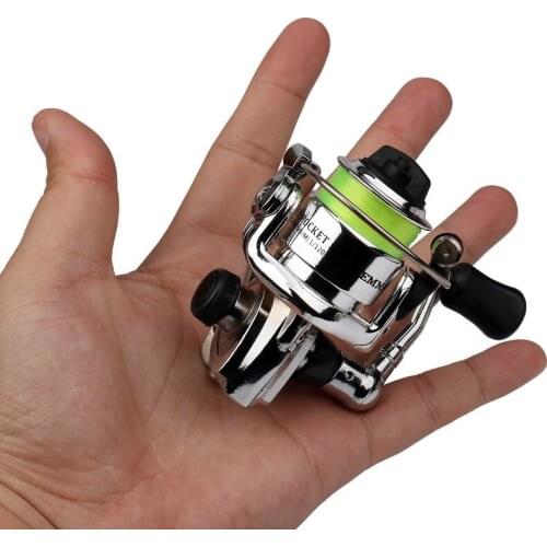 EMMROD Popular mini XM100 metal body wheel cross-border cast the line wheel Carretilha de pesca baitcasting molinete reel
