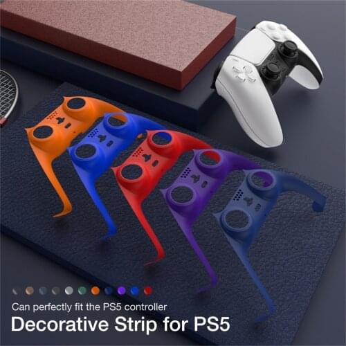 Gamepad Cover for Sony PS5 Front Middle Controller Replacement Decorative Shell for Sony Playstation5 Joypad Games Accessories
