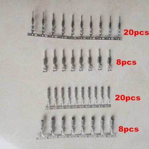 TE Male Female Terminal Pins For 28 Hole 28 Way 28 Pin 28P Loom Repair Door Harness Docking Connector 1K0937702C For VW AUDI