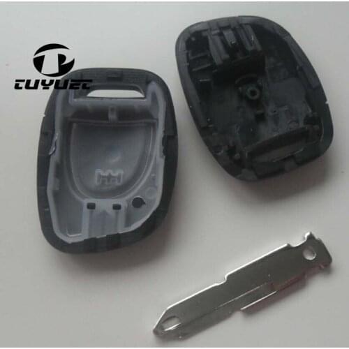 1 Button Remote Key Shell for Renault Twingo Clio Kangoo Master Without Battery Clamp