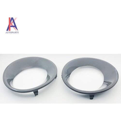 Pair Fog Light Cover Grill Ring Trim For BMW X3 E83 LCI 2007-2010 51113423790 51113423789