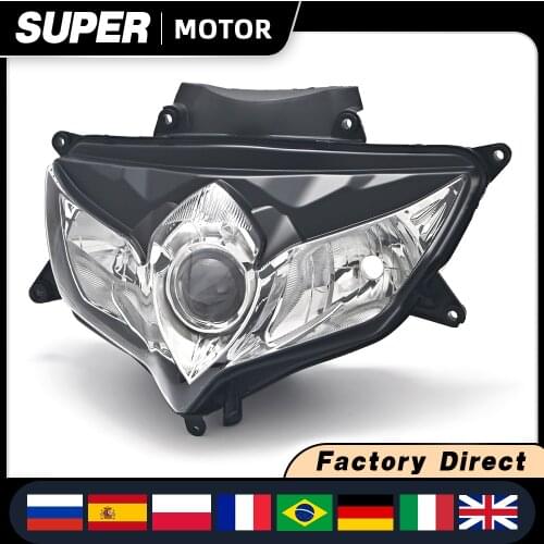 Front Headlight Head Light Headlamp Assembly For SUZUKI GSXR 600 750 GSXR600 GSXR750 K8 2008 2009 2010 Motorcycle Accessories