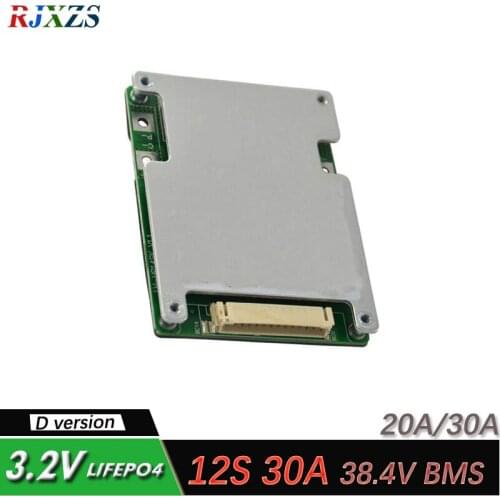 12S 30A version D LiFePO4 BMS/PCM/PCB battery protection board for 12 Packs 18650 Battery Cell w/ Balance w/Temp