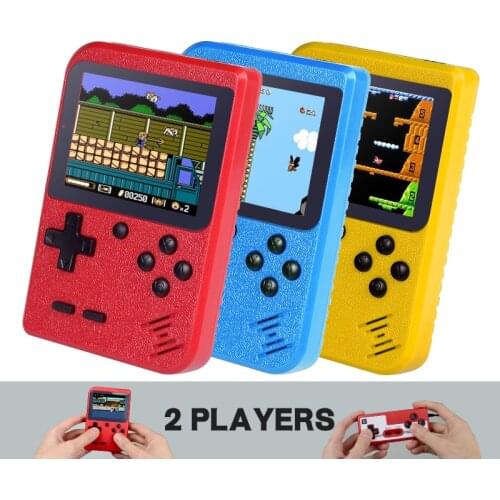 Portable Video Games Console Built-in 400 Retro Classic Games HD LCD Screen Portable 8 Bit AV Out Video Game Player
