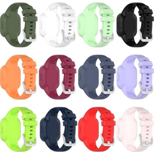 2021New Silicone Strap For Garmin Fit JR3 Tracker Smart Watch Strap Watchband Replacement Watch Band Bracelet Accessories