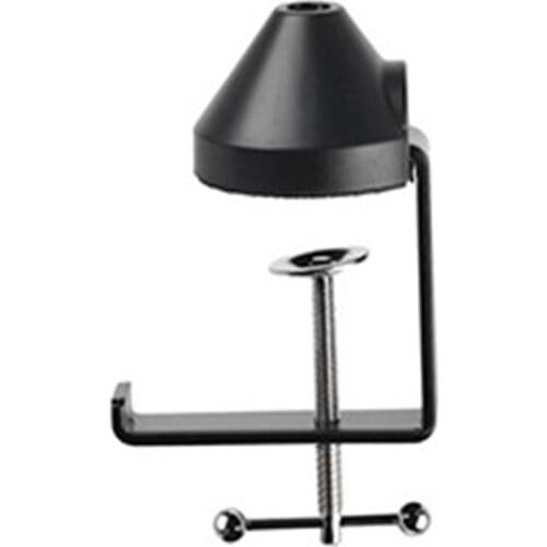 Heavy-Duty Metal Table Mounting Clamp Cantilever Bracket Clamp for Microphone Suspension Boom Scissor Arm Stand Holder