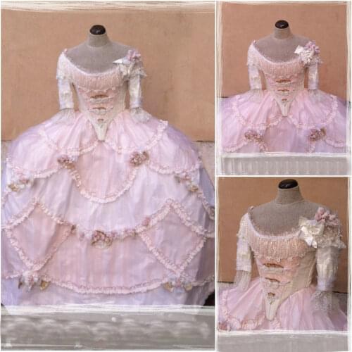 Victorian Corset Gothic/Civil War Southern Belle Ball Gown Dress Halloween dresses US 4-16 R-617