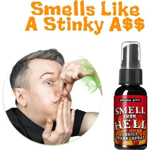 Liquid Fart Gag Prank Joke Spray Can Stink Bomb Smelly Stinky Gas 30ML Best Gift for kids Funtime Family Entertainment