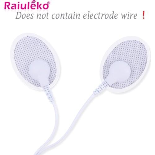 10PCS Electrical Muscle Stimulator Massage Patch Electrode Self Adhesive Gel Pads For Tens Acupuncture Therapy Body Massager