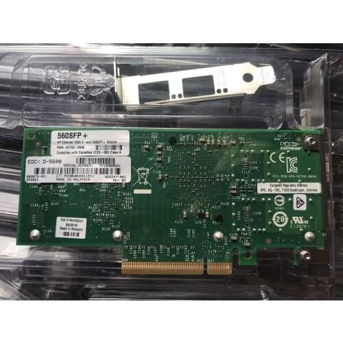 10G optical fiber network card HP 560SFP+ 669279-001 82599ES X520-SR2