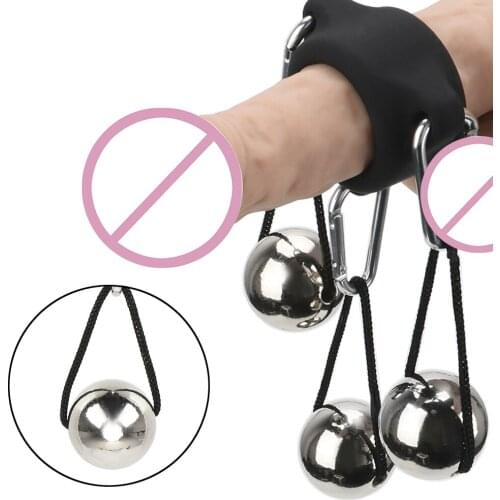 28MM/32MM Male Glans Penis Exercise Cock Ring Lasting Enhance Metal Gravity Ball Adult Product Sex Toy for Men
