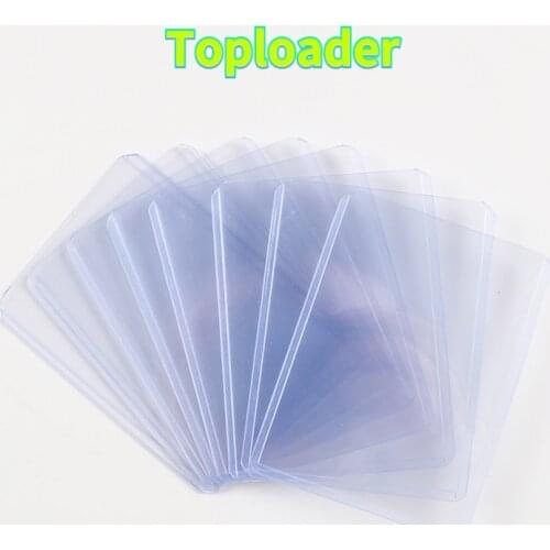 35Pt Toploader Card Holder 3X4" Board Game Cards Protector Gaming Trading Card Holder Case for Football Basketball Sport Cards