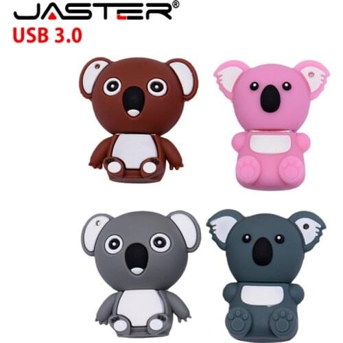 JASTER 3.0 Koala USB flash drive memory card pendrive 4GB 8GB Pen Drive cute cartoon usb flash disk 16GB 32GB USB creativo