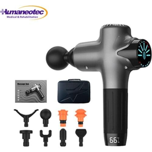 Massage Gun Fascia Gun Sport Therapy Muscle Massager Body Relaxation Pain Relief Slimming Shaping Massager With LCD Display