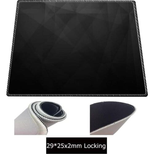 MRGBEST Large Gaming Mouse Pad Black Wood Texture Game Mouse Mat for Laptop Keyboard Pad Desk Mat for Notebook Mousepad