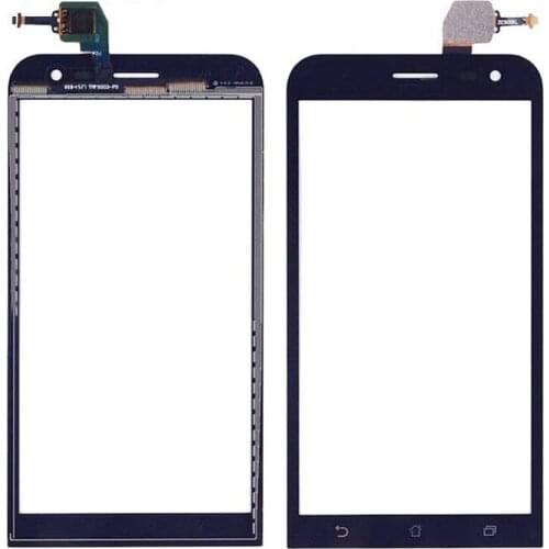 New Touch Digitizer Sensor Outer Glass Front Lens For Asus Zenfone 2 Laser ZE550KL ZE500KL ZE551ML ZE550ML BLACK