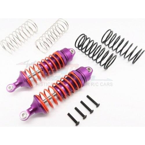 GPM ALLOY FRONT ADJUSTABLE SPRING DAMPER WITH ALLOY BALL TOP & BALL ENDS For TRAXXAS RUSTLER VXL 37076-3 RC Upgrade